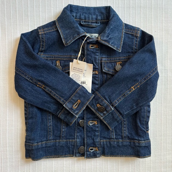 Janie & Jack 6-12 Month NWT Jean Jacket - Picture 3 of 4